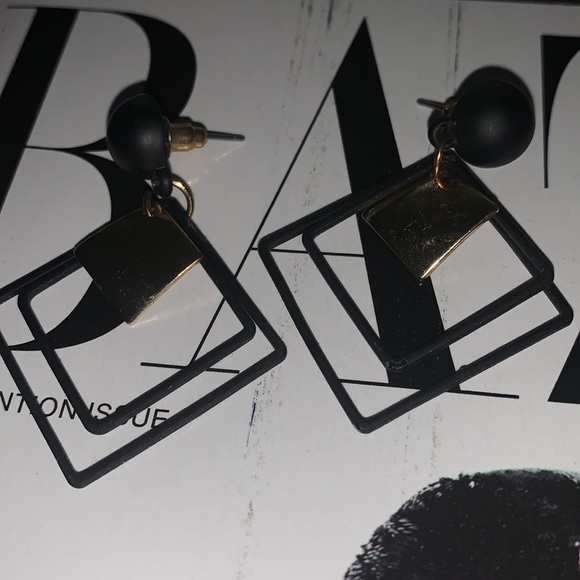 Geometric Statement Earrings For Women - Picture 7 of 7